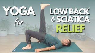 Yoga Flow for Low Back and Sciatica Relief | David O Yoga