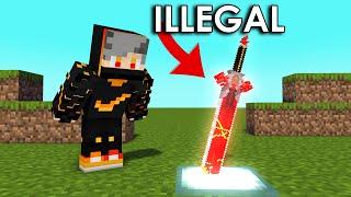 Why I Collecting ILLEGAL SWORDS In Minecraft SMP...