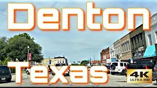 Denton, Texas - City Tour & Drive Thru