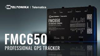 New Professional Vehicle GPS Tracker | FMC650 | Teltonika