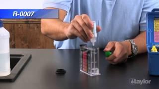 Testing Pool/Spa Water for Total Alkalinity Using Taylor's K-2005