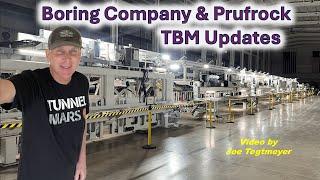 Boring Company Prufrock TBM & Giga Texas Tunnel Updates & News Roundup 18 September 2024