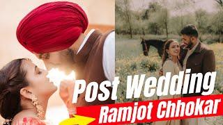 Ramjot Chhokar Post Wedding on Punjabi Song  #punjabi #postwedding #couplegoals