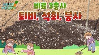 비료 삼총사 퇴비, 석회, 붕사로 좋은 흙 만들기! [시민텃밭 사용설명서 1장]