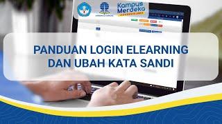 Panduan Login Elearning dan Ubah Kata Sandi