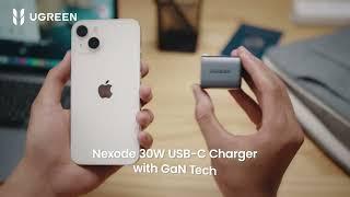 UGREEN 30W USB-C Charger | Nexode Mini GaN Wall Charger