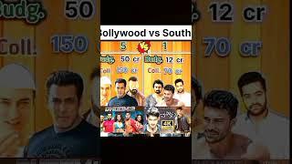 Bollywood movies vs South Movies!  #shorts #viralvideo