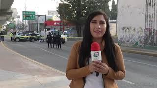 #Canal13Puebla  Una mujer perdió la vida tras lanzarse del puente de la calzada Ignacio Zaragoza.