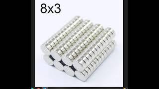 Magnets 8mmx3mm - #magnets  #strongmagnets,#neodymiummagnet,#techmahoday  10mmx3mm