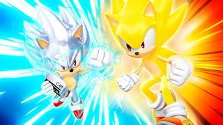 HYPER SONIC vs SUPER SONIC in ROBLOX