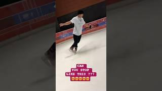 Can you stop like this ? #trendingshorts #ytshorts #iskate #youtubeshorts #iceskating #viral #shorts