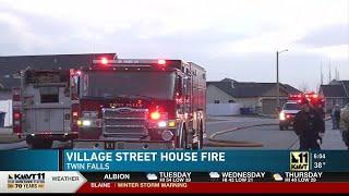 Firefighters respond to house fire in Twin Falls | KMVT