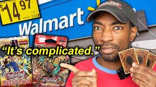 Shopping for Yu-Gi-Oh Cards at Walmart today is...