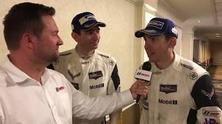 IMSA - Interviews - Long Beach - GTLM Winners - Gavin & Milner