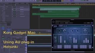 Korg Gadget for Mac - First Session