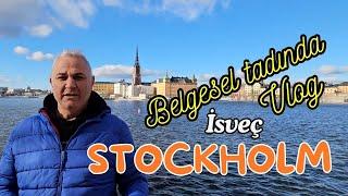 2024 Nisan Vlog | Belgesel tadında Stockholm | Gezilecek yerler | Hava limanından ulaşım.