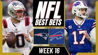 NFL Week 16 Picks | PATRIOTS vs. BILLS Free Picks Today | NFL Week 16 Predictions