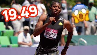 Erriyon Knighton 19.49 200m World U20 Record