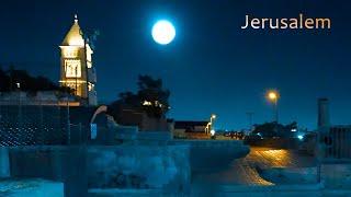 JERUSALEM AT NIGHT. A Fascinating Walk Through the OLD CITY