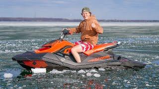 Jet Ski Ice Busting!!