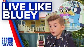 Brisbane’s real-life Bluey house on Air BnB | 9 News Australia