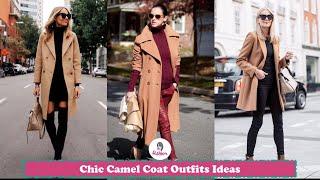 Winter Camel Coats | Chic Camel Coat Outfits Ideas | Camel Coat Styles