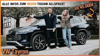 VW Tayron im Test (2025) Alle Infos zum NEUEN Tiguan Allspace! Review | Preis | R-Line | Innenraum