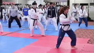 대한태권체조협회  Korea Taekwondo Performance Association - 가천대학강의