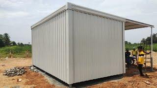 Roofing sheet shed work in Trichy | Tamil |