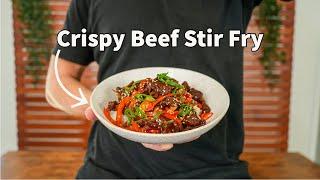 Crispy Beef Stir Fry | Easy Step By Step Guide