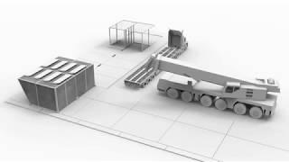 Trasporto Container Unità Abitative Salvavita