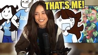 Valkyrae REACTS to Jaidenanimations Mr Beast video