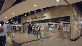 徒步沙田 City walk in Shatin 由沙田港鐵站到車公廟港鐵站 from Sha Tin MTR station to Che Kung Temple MTR station