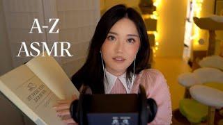 [ASMR] A to Z Triggers  1Hr 50Min