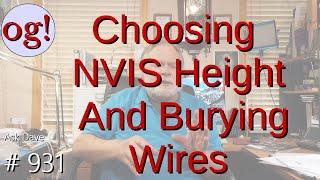 Choosing NVIS Height and Burying Wires (#931)