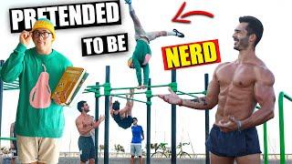 Pro Gymnast Pretended to be a Nerd in the Calisthenics Park #3 (PRANK)