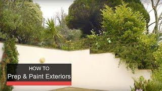 How to prepare and paint exterior surfaces with Wickes