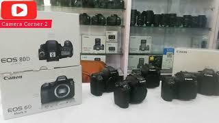 Canon 6D mark II Canon 80D Canon 6D available shop on camera Corner 2 #Lahore #Camera #market