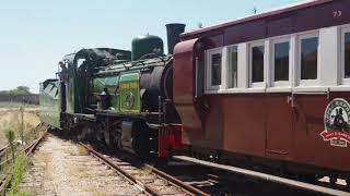 Steam Train (Apple Express) in Gqerberha (Port Elizabeth), South Africa