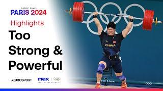 Liu Huanhua WINS Gold in Men's 102kg Weightlifting ️‍️ #Paris2024 #Olympics