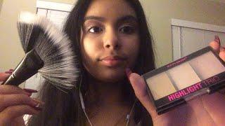 ASMR •Makeup roleplay• Whispered & Visuals