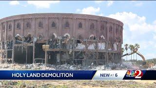 Demolition underway for Holy Land Experience in Orlando