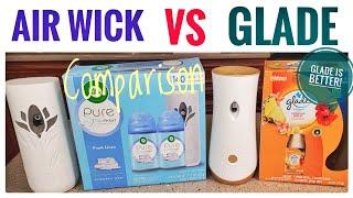 Air Wick vs Glade Automatic Air Freshener Spray    Why Glade is BETTER?