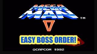 Mega Man 5 Easy boss order. Proto man Fortress, Boss rush and Wily fortress included!