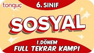 6. Sınıf Sosyal 1. Dönem Full Tekrar  #2024