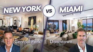 New York vs. Miami: Luxury Condo Comparison – Central Park vs. Downtown Miami Ep. 3