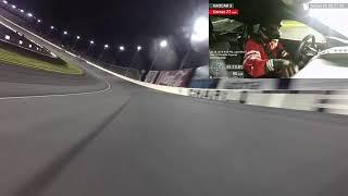 Porsche GT4 under the lights with JZilla at Charlotte Motor Speedway ROVAL