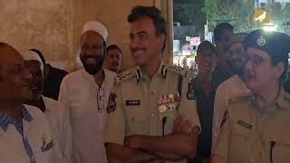 Commissioner Police Hyderabad CV Anand visit Old City for review arrangements of Holi