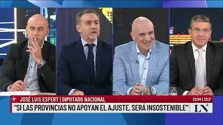 José Luis Espert: "Si las provincias no apoyan el ajuste, será insostenible"