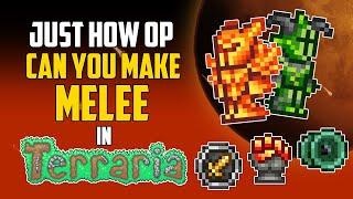 Just How OP Can You Make Melee in Terraria? | HappyDays